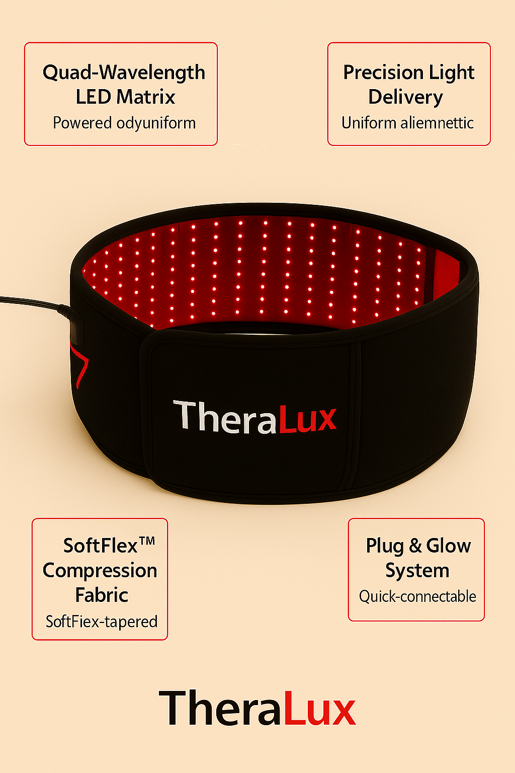 Wavelength Belt | Hands Free Red Light Therapy